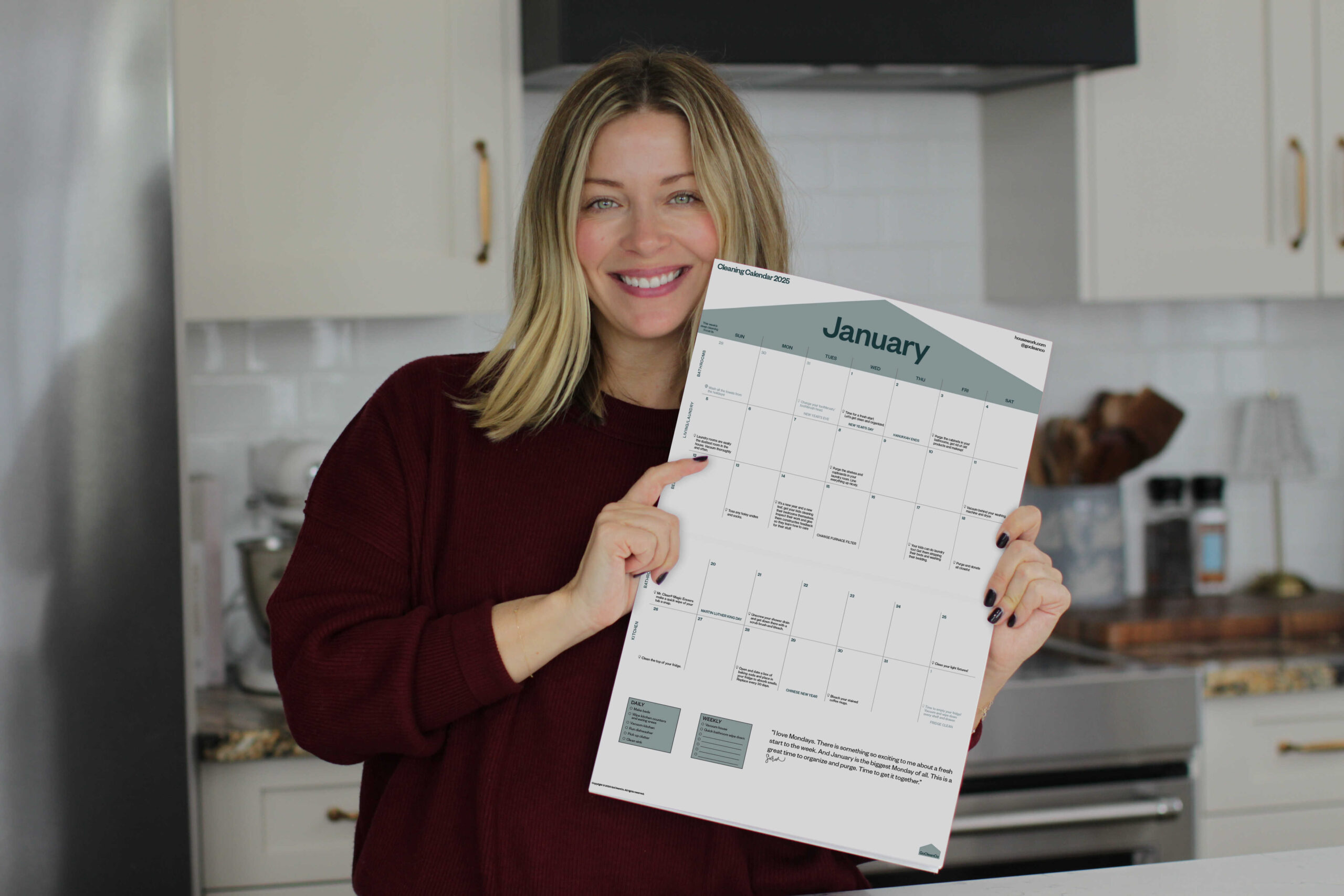 Cleaning Calendar