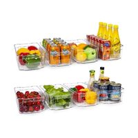 KICHLY Refrigerator Organizer Bins set of 8