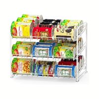 Stackable Can Rack (White)