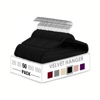 Utopia Home Pack of 50 Premium Non Slip Velvet Hangers