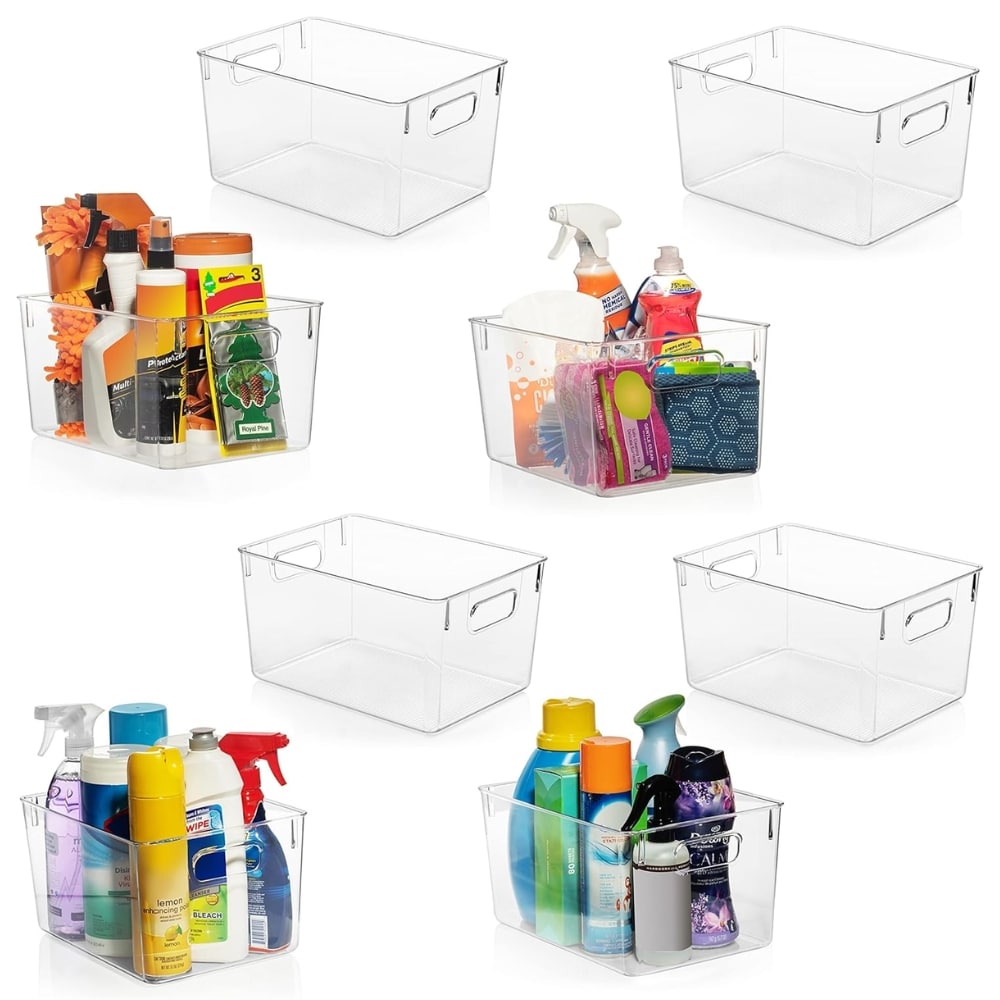 ClearSpace Plastic Storage Bins
