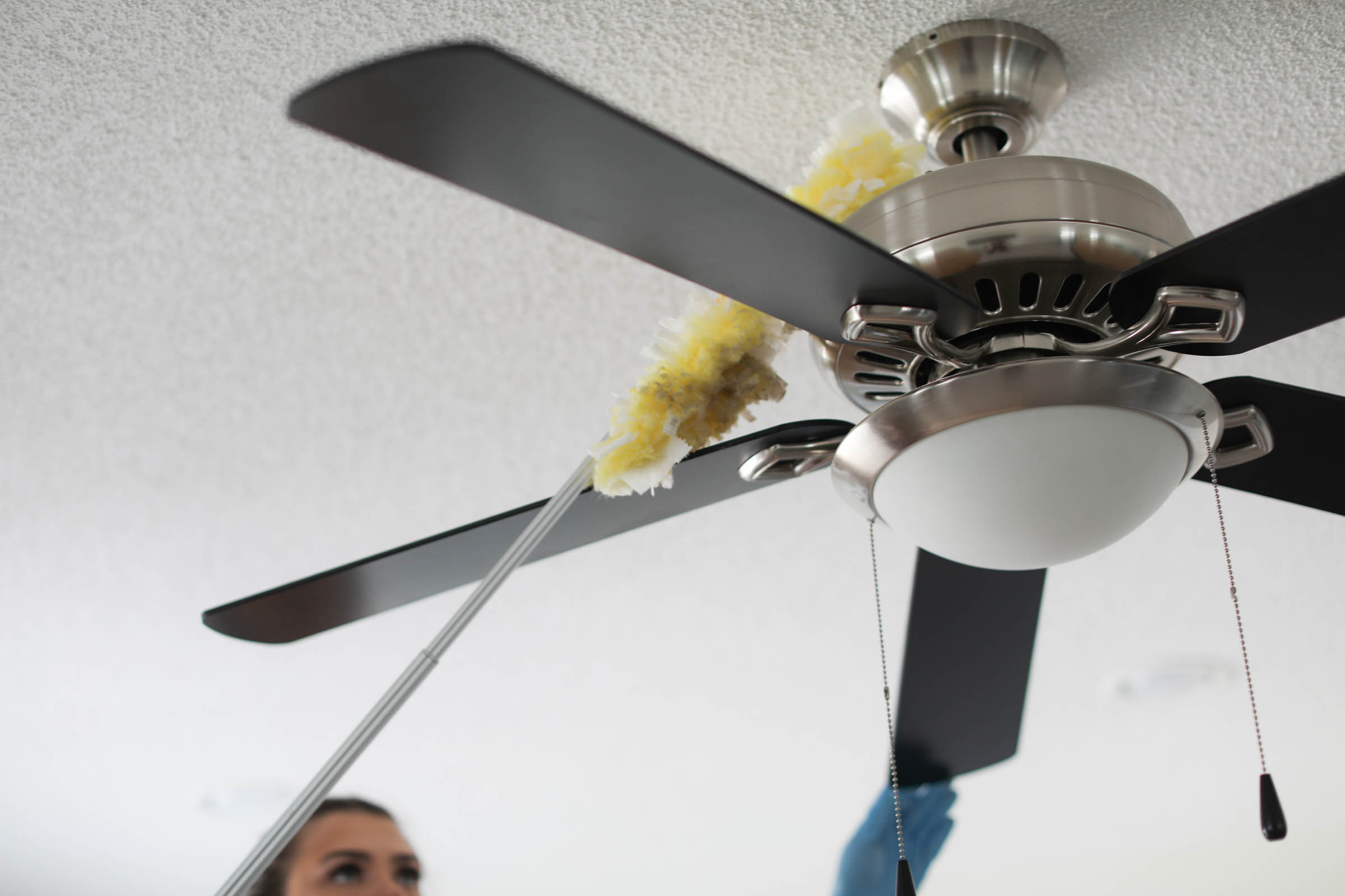 How to Clean Ceiling Fans (It Will Blow You Away)