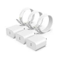 3 Pack for iPhone 14 13 Fast Charger