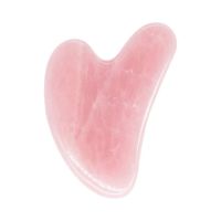 AOVIOANDY Gua Sha Massage Tool Rose Quartz Jade GuaSha Facial Tool