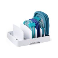 SimpleHouseware Food Container Lids Storage Organizer