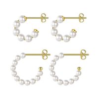 Pearl Hoop Earrings