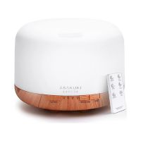 ASAKUKI 500ml Premium, Essential Oil Diffuser with Remote Control