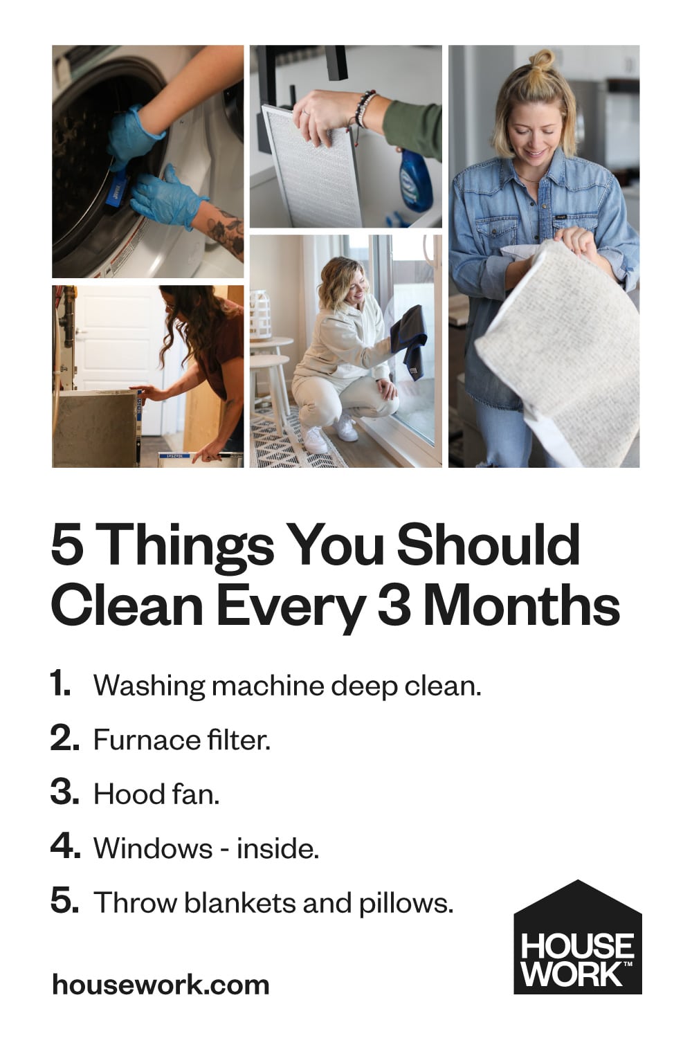 5 Things You Should Clean Every 3 Months - House Work