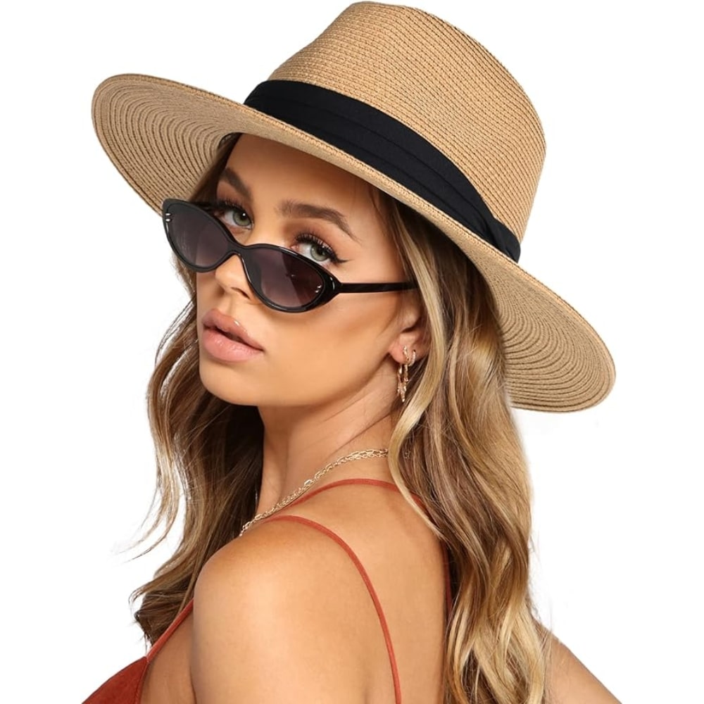 FURTALK Straw Panama Hat