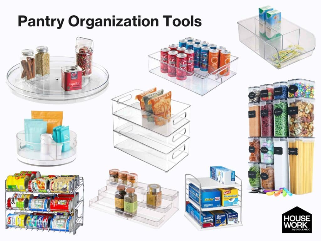 Pantry 1 - House Work Pantry organization roundup of products