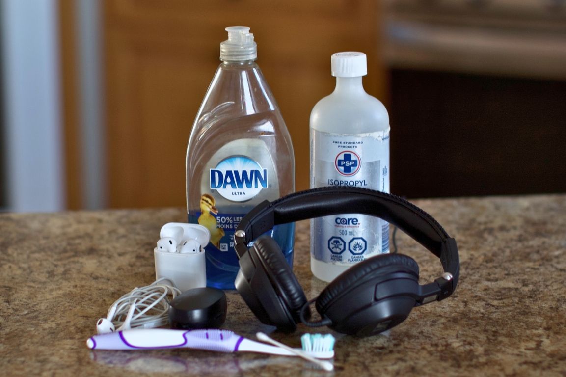 How to Clean AirPods®, Earbuds and Headphones