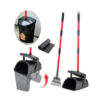 Pooper Scooper Large Swivel Bin & Rake