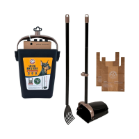 Petmate Arm & Hammer Swivel Bin & Rake Pooper Scooper