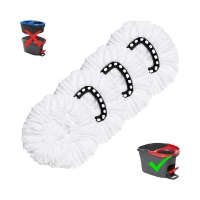 4 Pack Mop Heads for O-Cedar Mop