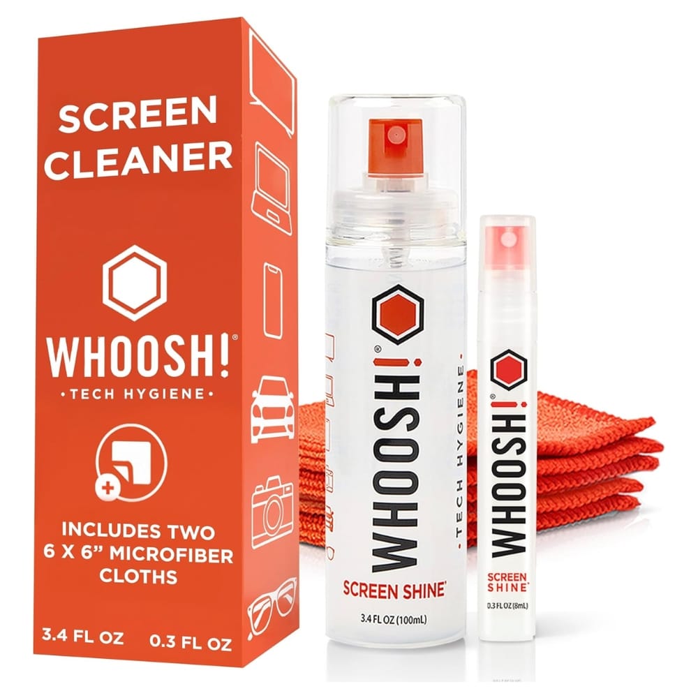 WHOOSH! Screen Cleaner Spray and Wipe
