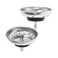 2 Pack – Kitchen Sink Strainer and Stopper Combo