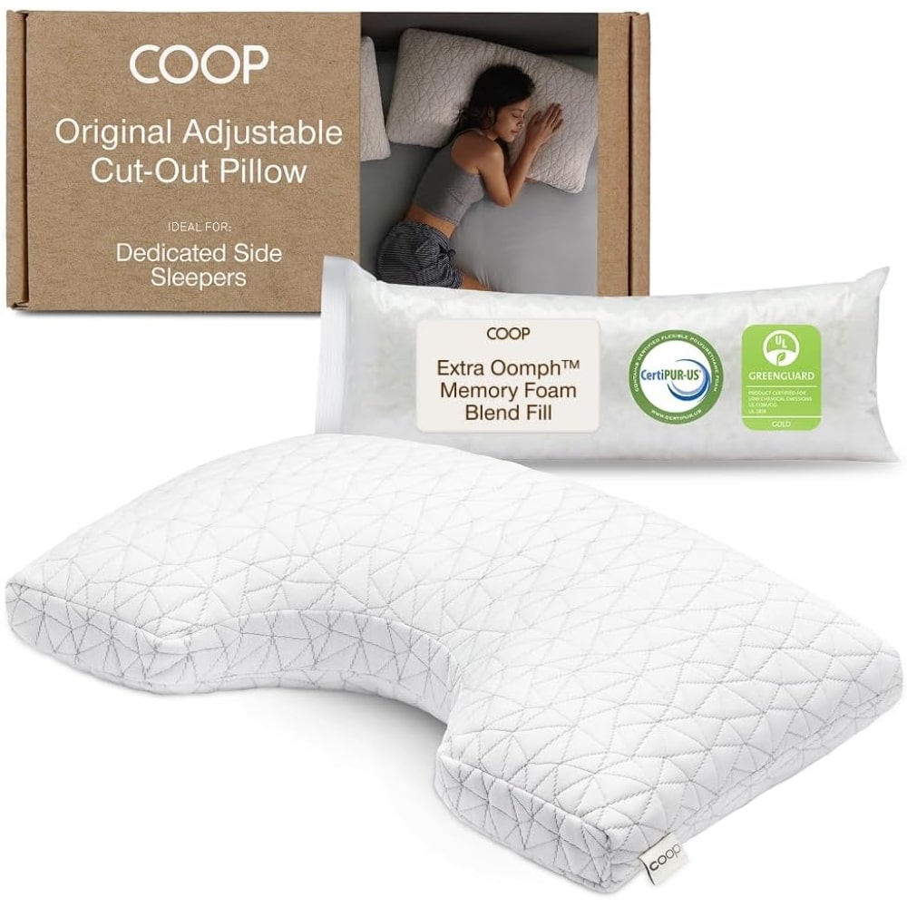 Coop Cut-Out Adjustable Pillow