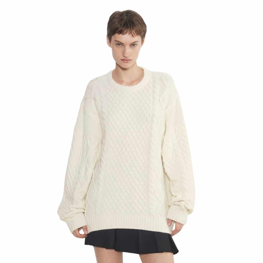 Aritzia Peggy Sweater Cream