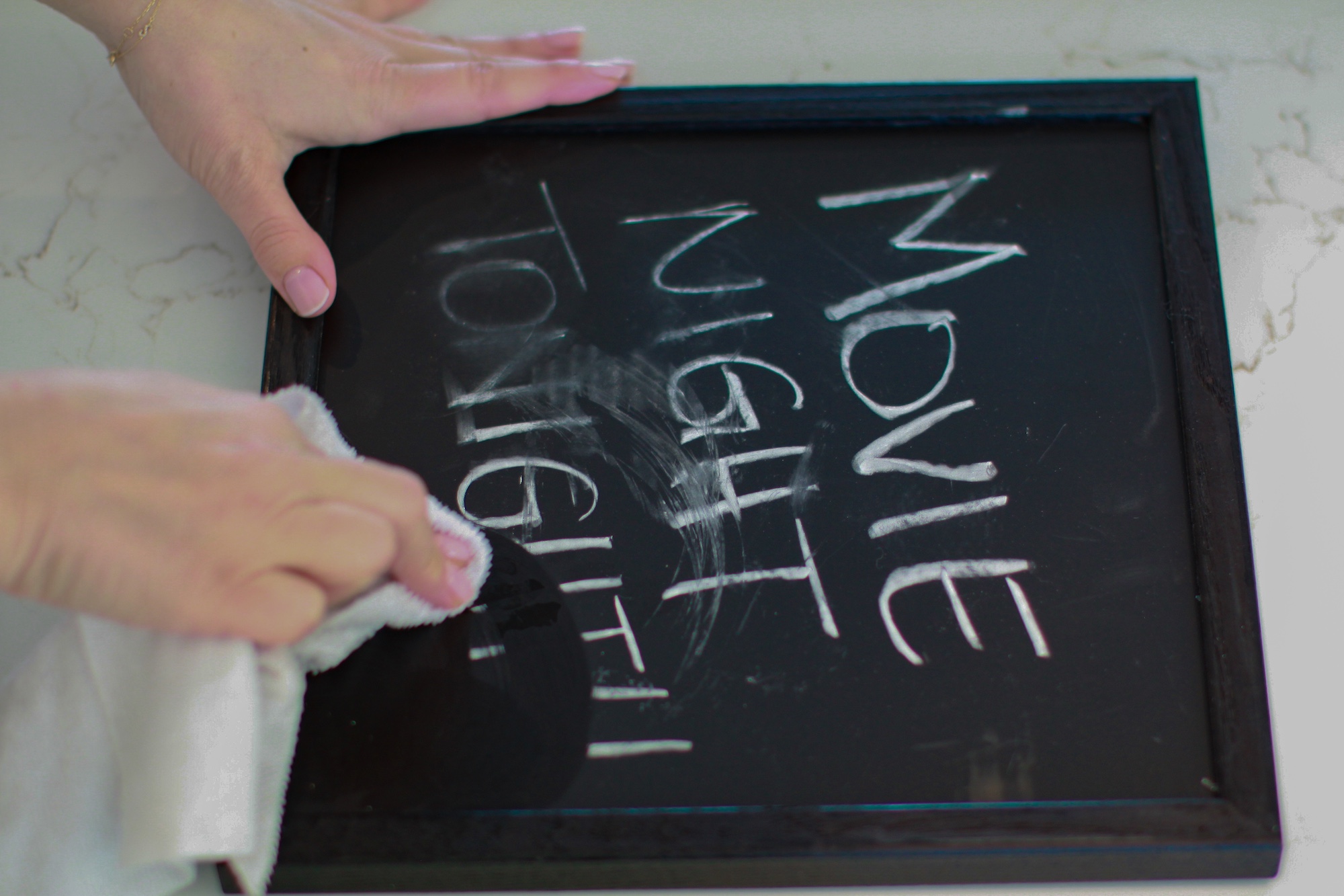 How to Clean a Chalkboard to Get it Looking New Again