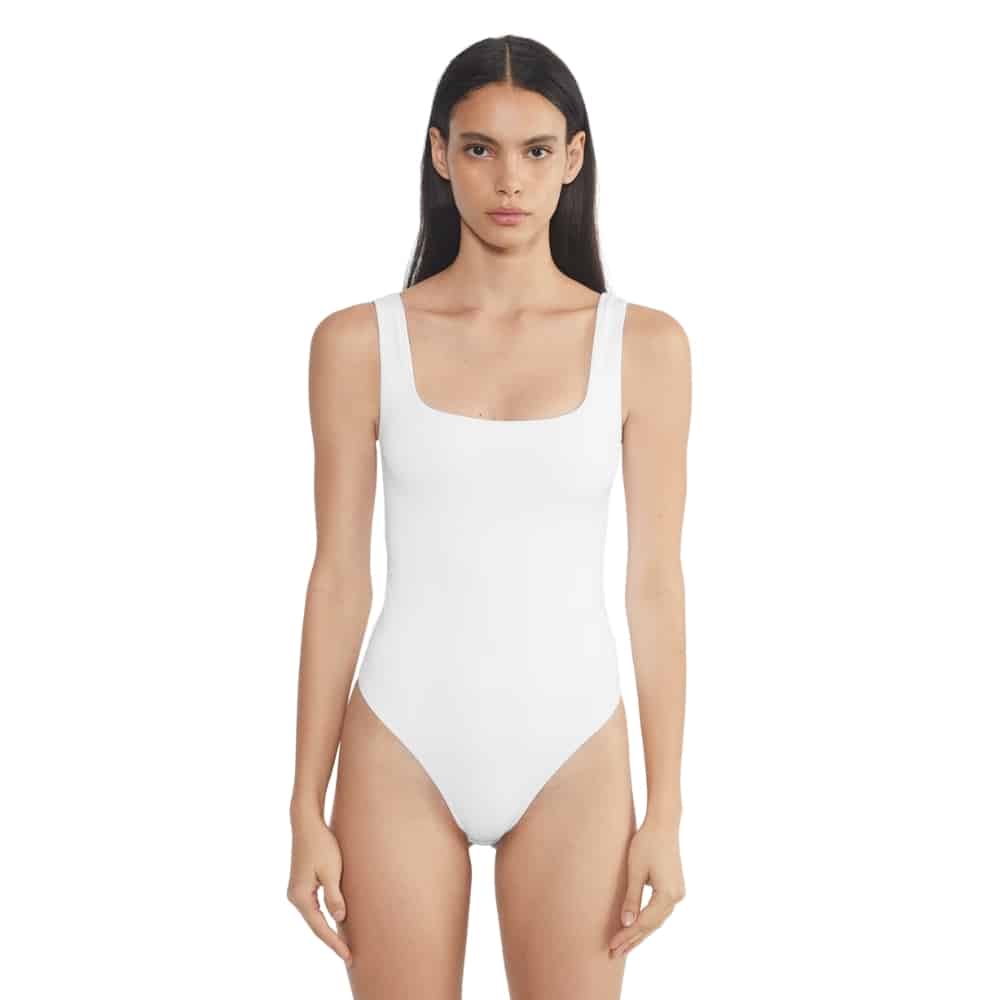 Aritzia Original Contour Squareneck Bodysuit