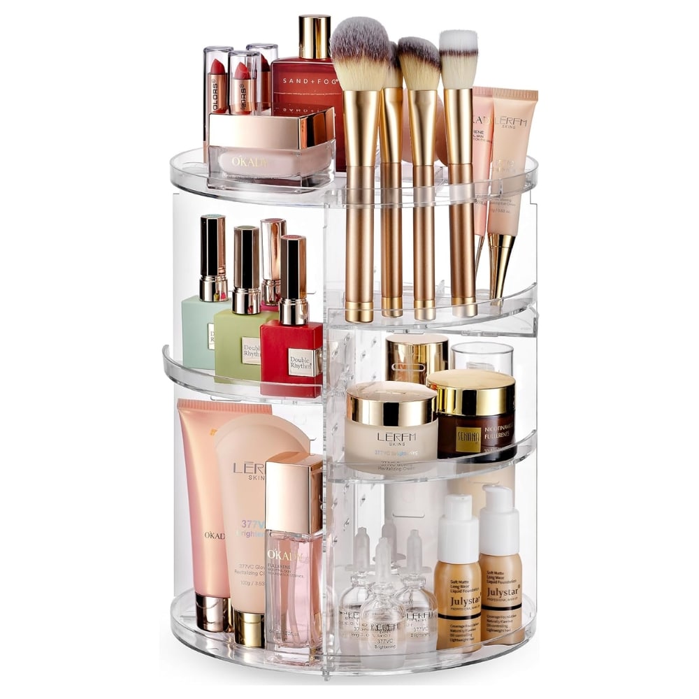 Masirs 360 Rotating Makeup Organizer