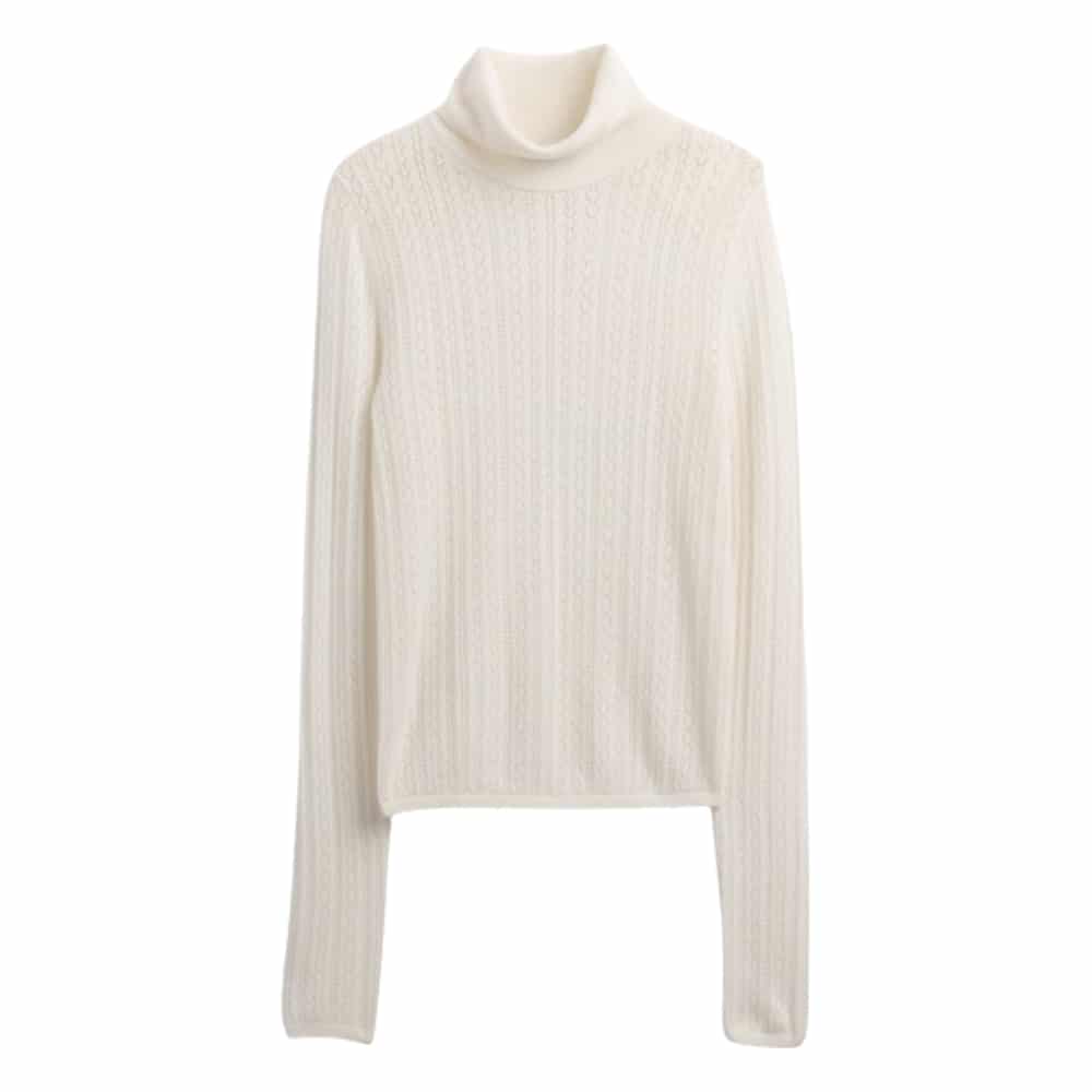 Gap Pointelle Turtleneck Sweater