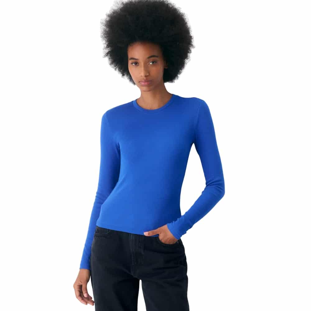 Aritzia HomeStretch Rib Crew Longsleeve