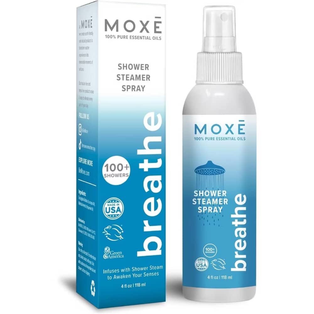 MOXĒ Breathe Shower Steamer Spray