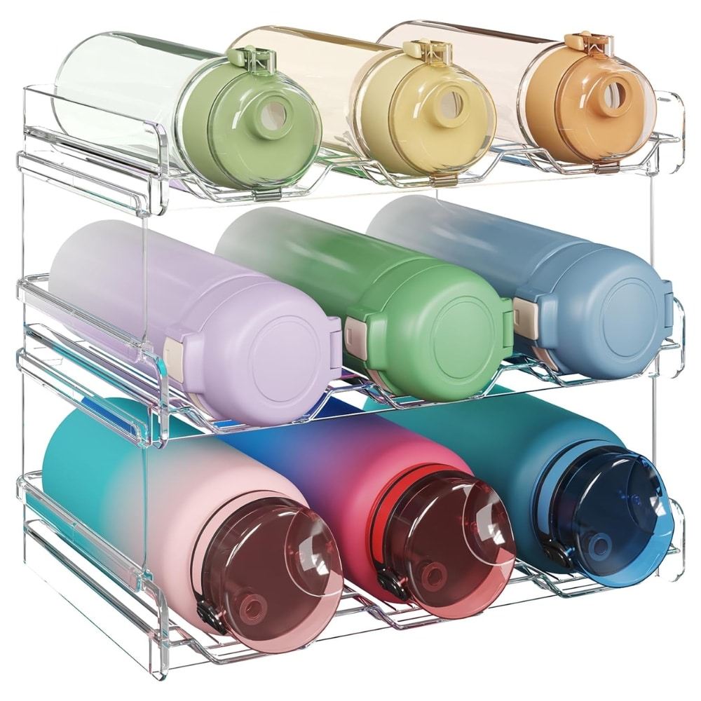 Stackable Water Bottle Organizer