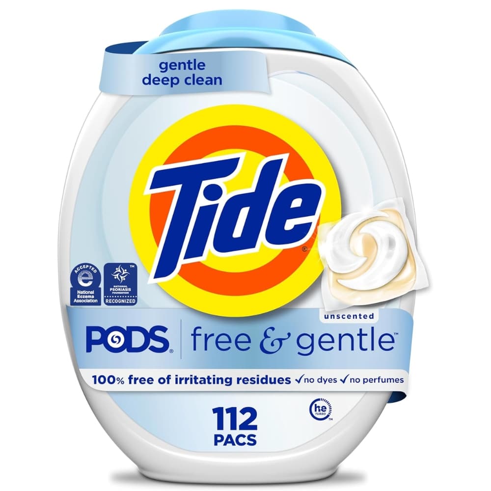 Tide PODS Free & Gentle Laundry Detergent