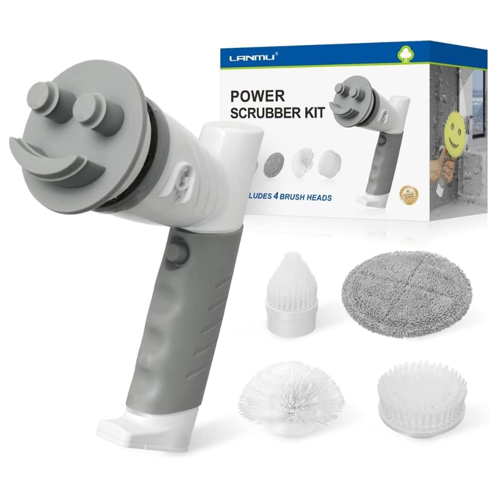 LANMU Power Scrubber Compatible with Scrub Daddy/Mommy