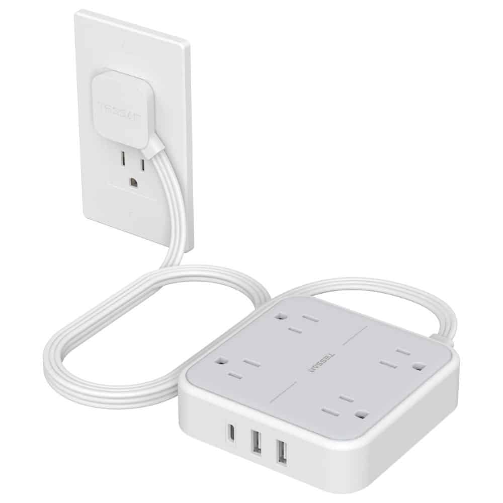 Flat Plug Extension Cord